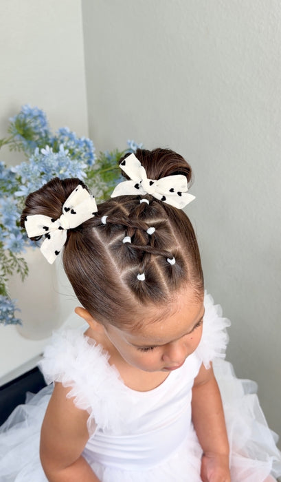 Sheer Heart Mini Bow Set