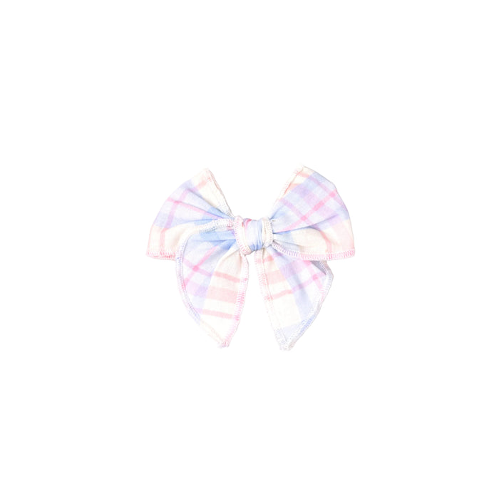 Pastel Plaid Bow