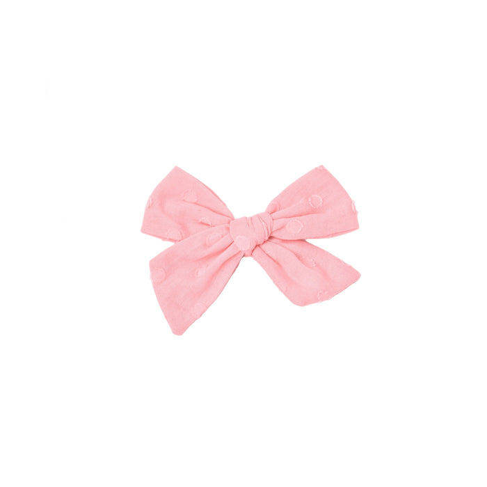 Blush Dot Bow